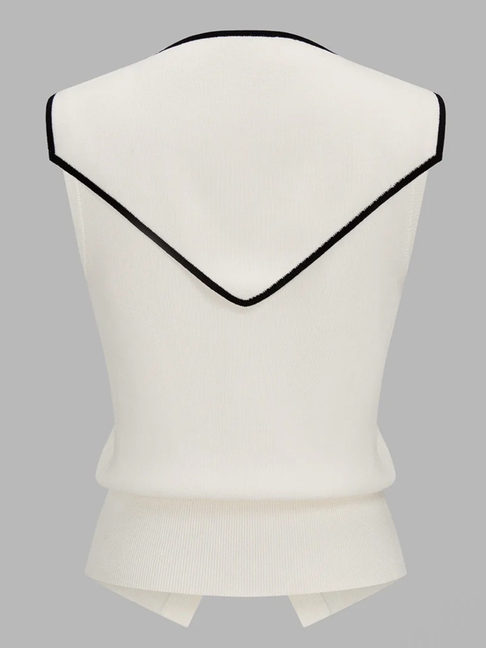 Commense Removable sailor collar knit vest - Picture 2 of 4